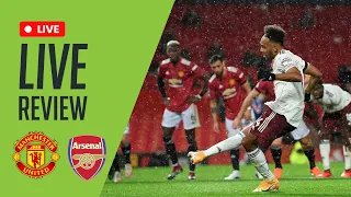 LIVE MATCH REVIEW! 🚨 AUBAMEYANG BREAKS OLD TRAFFORD HOODOO! | MANCHESTER UNITED 0-1 ARSENAL