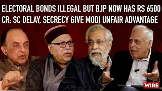 Electoral Bonds Illegal but BJP Now Has Rs 6500 Cr; SC Delay, Secrecy Give Modi Unfair Advantage
