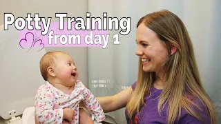 Infant Potty Training! // Our EC Experience & Step-by-Step Demonstration (Elimination Communication)