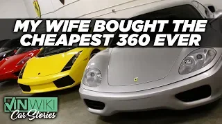 My wife bought a rapper's cheap Ferrari