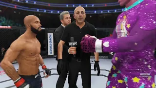 Mighty Mouse vs. Purple Unicorn - EA Sports UFC 4 - Crazy UFC 👊🤪