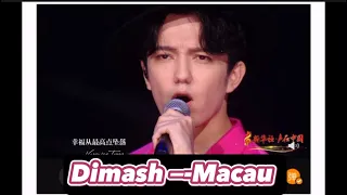 DIMASH - LIVE MACAU 21-10–2023   | Battle of Memories New Version @DimashQudaibergen_official