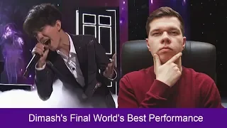 REACTS to Dimash's Final World's Best Performance - The World's Best Championships( ENG SUB)