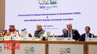 WATCH: Biden, Modi announce economic corridor linking India to Middle East and Europe at G20