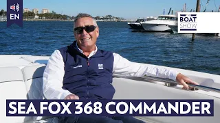 SEA FOX 368 Commander seen at St. Petersburg Boat Show 2024 - The Boat Show