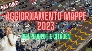 Mappe aggiornate Peugeot e Citroen 2022 2023 SMEG 3, 4, 5 e 6 per 208 2008 308 3008 508 C3 ...ecc.