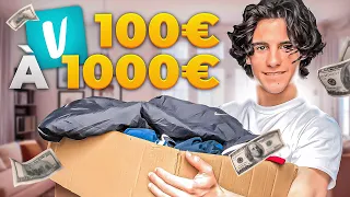J'ai Essayé de Passer de 100€ à 1000€ Avec Le Resell Vinted - Episode 5 (Box Mystère Vintage)