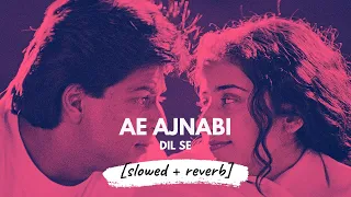 Ae Ajnabi [slowed + reverb] • 𝐵𝑜𝓁𝓁𝓎𝓌𝑜𝑜𝒹 𝐵𝓊𝓉 𝒜𝑒𝓈𝓉𝒽𝑒𝓉𝒾𝒸 • Dil Se