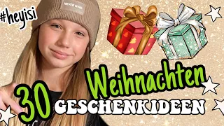 30 GESCHENKIDEEN FÜR WEIHACHTEN 🎅 MEINE XMAS WISHLIST 2021 🎄 HEY ISI