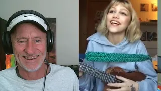 Creating a song (Grace Vanderwaal) reaction