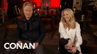 Conan & Lisa Kudrow Visit The Theater Where They Met | CONAN on TBS