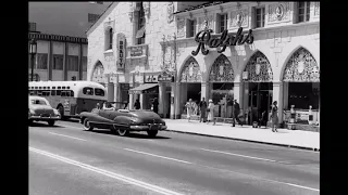 Drive through 1950s LA