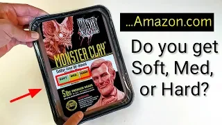 Ordering Monster Clay from Amazon - Is it Soft, Medium, or Hard?