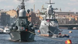 Морской Парад на неве к 70-ти летию со Дня Победы