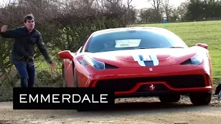 Emmerdale - Moira Steals Charity's Ferrari!