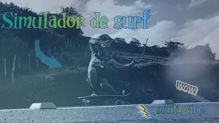 Simulador de surf - Surf Skate - Surf no asfalto