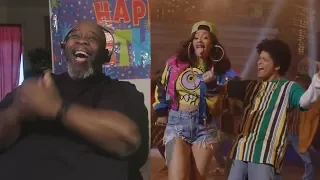 Dad Reacts to Bruno Mars - Finesse (Remix) - Feat. Cardi B (Official Video)