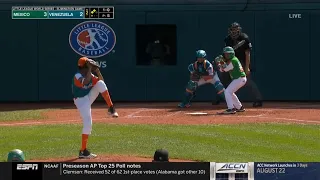 LLWS 2019 Elimination Game | Mexico vs Venezuela | 2019 Little League World Series Highlights