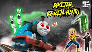 Upin dikejar Kereta Berhantu, Sultan Bocil dilepas Hantu Pocong dan Monster Titan, GTA5