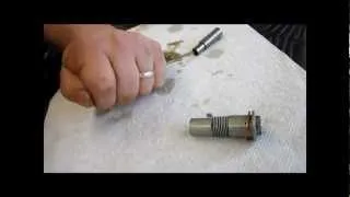 BMW Service - Oilhead; Re-installing the cam chain tensioner