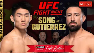 🔴UFC VEGAS 83: Song vs Gutierrez + Smith vs Rountree LIVE STREAM Commentary | Fight Buddies