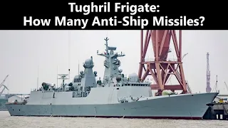 Why I think there are EIGHT YJ-12 missiles on PNS Tughril (Type 054AP Frigate)
