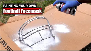 Can You Paint Your Own Football Facemask?