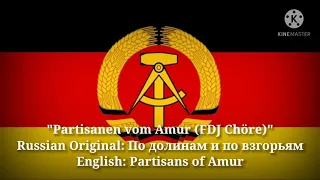 Partisanen vom Amur - Partisan of Amur (German Lyrics, Version & English Translation) | FDJ Choir