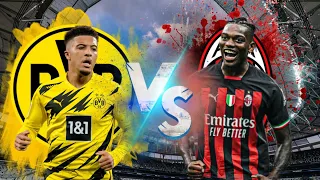 UCL clash between Borussia Dortmund & AC Milan