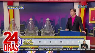 24 Oras Part 1: Pumalyang Lotto machine; nasawi nang madamay sa pamamaril; arestadong..., atbp.