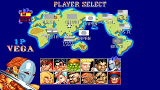 VEGA ➤ Street Fighter II' Champion Edition ➤ (Hardest) ➤ RESTORATION 4K HD 60 FPS