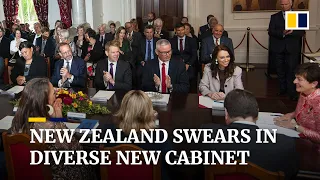 New Zealand swears in new cabinet including Maori and LGBT members