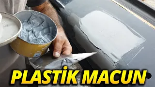 PLASTİK MACUN NEDİR NASIL UYGULANIR?