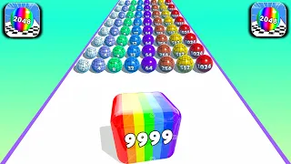 Marble Run, Ball Merge 2048, Count Master ​- All Level Gameplay Android,ios The Best Tiktok Video WU