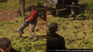 8 Missable Interactions Between Cain and Gang Members | RDR2