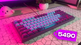 ЛУЧШАЯ МЕХАНИКА В РОССИИ? | RED SQUARE KEYROX TKL EVERFROST & NOIR