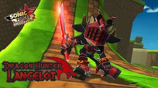 Dragon Hunter Lancelot | Level 10 Showcase | Sonic Forces: Speed Battle [ 4K 60fps ]