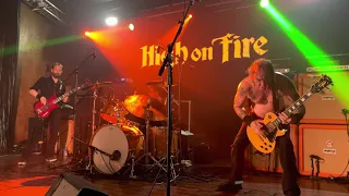 High On Fire "Baghdad" @ Catch One Los Angeles 08-23-2021