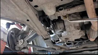 Стук в рейке замена рулевых тяг и наконечников на Daewoo Matiz Дэу Матиз 0,8 2010 года