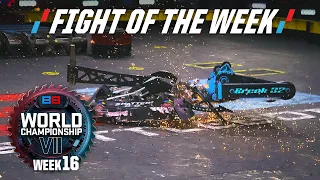 What has Riptide done now? | BattleBots FOTW: Shatter! vs. Riptide | from WC7