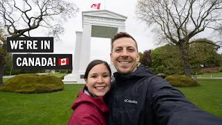 We made it to CANADA! 🇨🇦 (Crossing the border + Asian FOOD at an Asian Mall in Richmond)