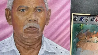 Oil Painting Portrait Demonstration