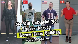 We Will OutSprint You - We Will Rock You Queen Parody - Scrum Team Building - Personal Agility