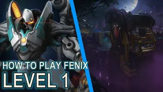 How to play Level 1 Fenix | Starcraft II: Co-Op