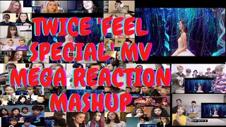 TWICE 'FEEL SPECIAL' MV MEGA REACTION MASHUP