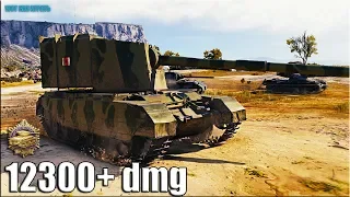 САМАЯ ОПАСНАЯ ПТ-САУ 🌟 12300+ dmg 🌟 FV4005 Stage II World of Tanks БАБАХА