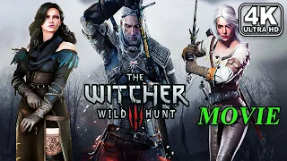 THE WITCHER 3 WILD HUNT 2022 4K 60fps All Cutscenes Full Game Movie - The Mystery of Lady Witcheress