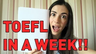 How to Study for TOEFL in 7 Days: Tips, Tricks and Things to Take With You