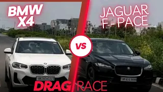 jaguar f-pace VS BMW x4 ||DRAG RACE||