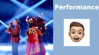 Masked Singer Season 6 Bull And Jessie McCartney Perform Breakeven